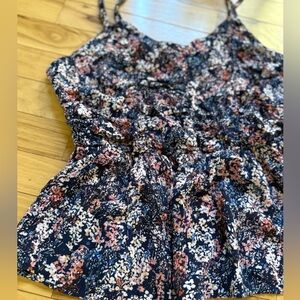 Maurices Midnight Floral Camisole Size M
